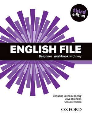 English File: Beginner: Workbook with key