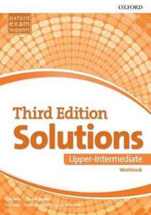 Solutions: Upper-Intermediate: Workbook: Leading the way to success de Paul Davies