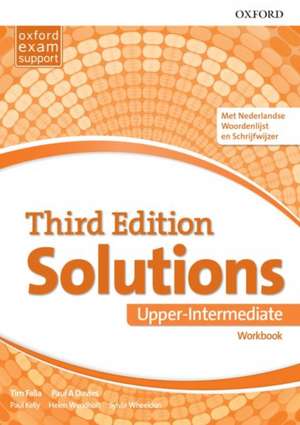 Solutions 3e Upper Intermediate Workbook & Online Practice Pack (Netherlands)