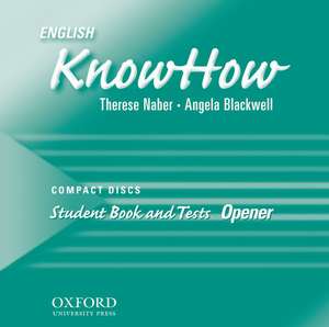 English KnowHow Opener: Class Audio CDs (2) de Angela Blackwell