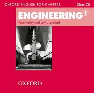 Oxford English for Careers: Engineering 1: Class Audio CD