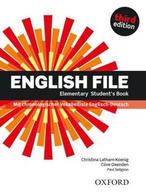 English File. Elementary Student's Book & iTutor Pack de Clive Oxenden