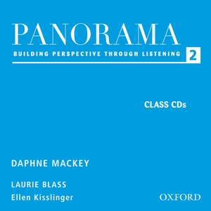 Panorama Listening 2: Audio CDs (3) de Daphne Mackey