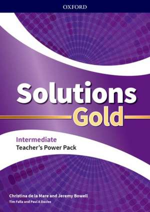 Solutions Gold Intermediate Teachers Guide and Digital Code Pack (Poland)