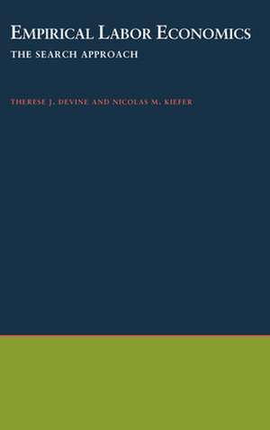 Empirical Labor Economics: The Search Approach de Theresa J. Devine