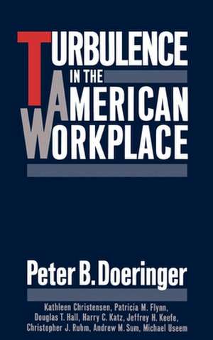 Turbulence in the American Workplace de Peter B. Doeringer