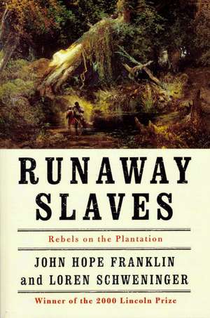 Runaway Slaves: Rebels on the Plantation de John Hope Franklin