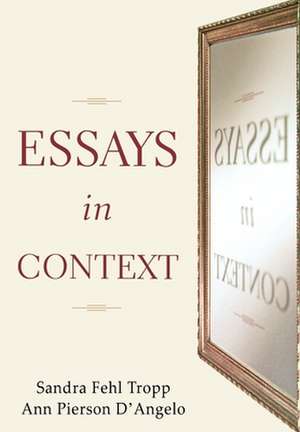 Essays in Context de Sandra Fehl Tropp