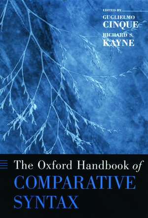 The Oxford Handbook of Comparative Syntax de Guglielmo Cinque