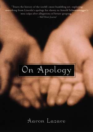 On Apology de Aaron Lazare