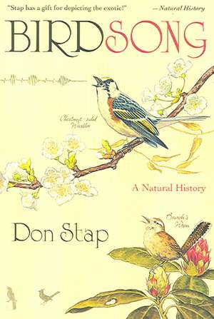 Birdsong: A Natural History de Don Stap