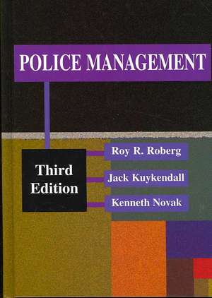 Police Management de Roy R. Roberg