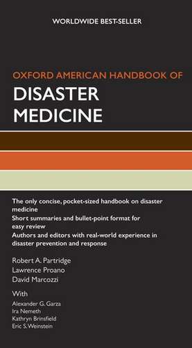 Oxford American Handbook of Disaster Medicine de Robert A. Partridge