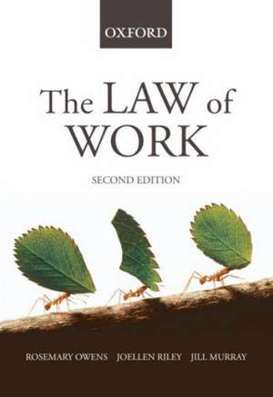 The Law of Work de Rosemary Owens