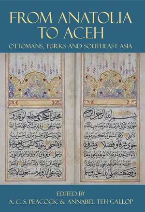 From Anatolia to Aceh: Ottomans, Turks, and Southeast Asia de Andrew Peacock