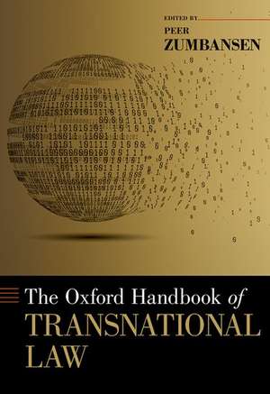 The Oxford Handbook of Transnational Law de Peer Zumbansen