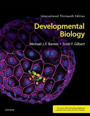 Developmental Biology de Michael Barresi