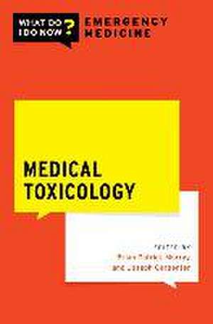 Medical Toxicology de B. Patrick Murray