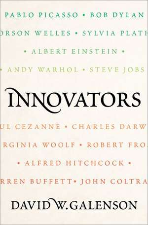 Innovators de David W. Galenson