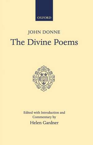 The Divine Poems de Jonn Donne