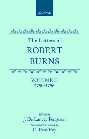 The Letters: II. 1790-1796 de Robert Burns