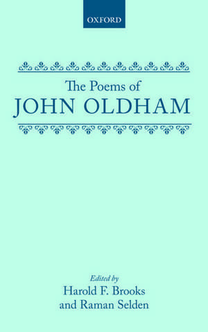 The Poems de John Oldham