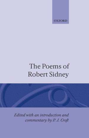 The Poems of Robert Sidney de Robert Sidney