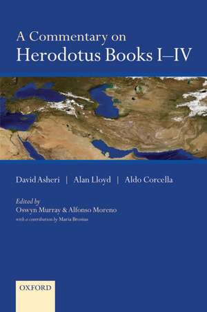 A Commentary on Herodotus Books I-IV de David Asheri