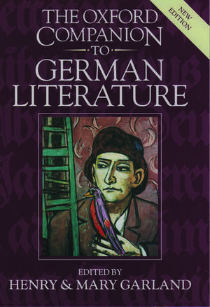 The Oxford Companion to German Literature de Mary Garland