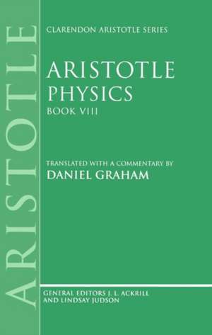 Aristotle: Physics, Book VIII de Aristotle