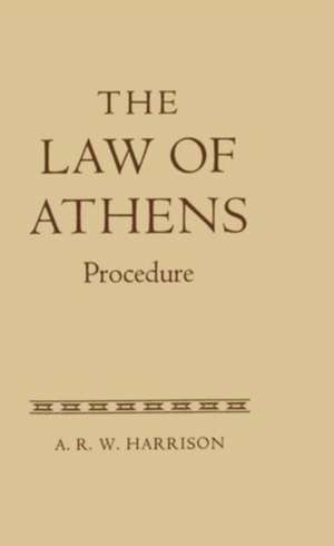 The Law of Athens de Oxford