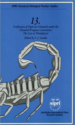 Verification of Dual-use Chemicals under the Chemical Weapons Convention: The Case of Thiodiglycol de S. J. Lundin