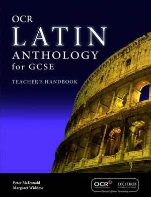 GCSE Latin Anthology for OCR Teacher's Handbook de Peter Mcdonald