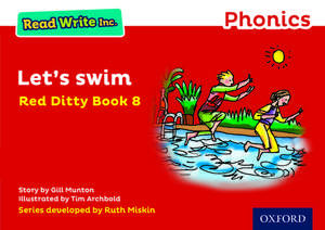 Read Write Inc. Phonics: Let's Swim (Red Ditty Book 8) de Gill Munton