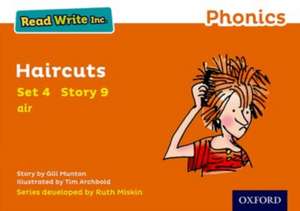 Read Write Inc. Phonics: Haircuts (Orange Set 4 Storybook 9) de Gill Munton