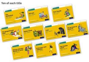 Read Write Inc. Phonics: Yellow Set 5 Core Storybooks (Pack of 100) de Gill Munton