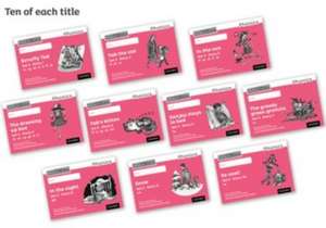 Read Write Inc. Phonics: Pink Set 3 Core Black & White Storybooks (Pack of 100) de Gill Munton