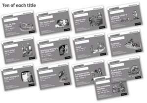 Read Write Inc. Phonics: Grey Set 7 Core Black & White Storybooks (Pack of 130) de Gill Munton