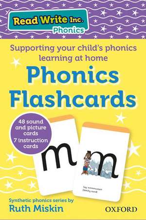 Read Write Inc. Home: Phonics Flashcards de Ruth Miskin