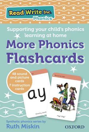 Read Write Inc. Phonics: More Phonics Flashcards de Ruth Miskin