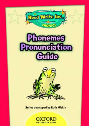 Read Write Inc. Phonics: Phonemes Pronunciation Guide DVD de Ruth Miskin