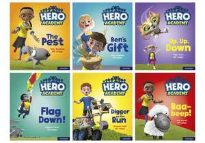 Hero Academy: Oxford Level 4, Light Blue Book Band: Mixed pack de Bill Ledger