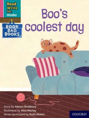 Read Write Inc. Phonics: Boo's coolest day (Pink Set 3 Book Bag Book 10) de Ruth Miskin