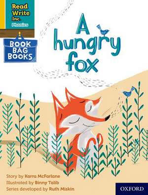 Read Write Inc. Phonics: A hungry fox (Yellow Set 5 Book Bag Book 4) de Ruth Miskin