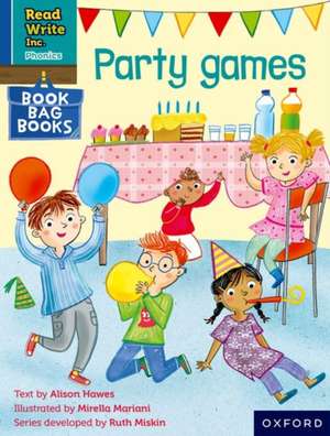 Read Write Inc. Phonics: Party games (Blue Set 6 Book Bag Book 7) de Ruth Miskin