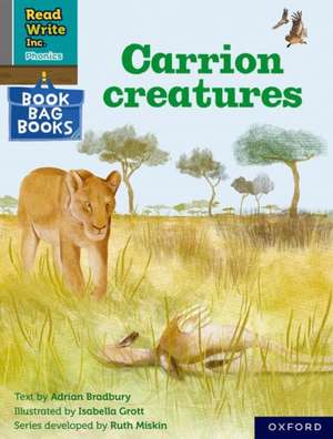 Read Write Inc. Phonics: Carrion creatures (Grey Set 7 Book Bag Book 10) de Ruth Miskin