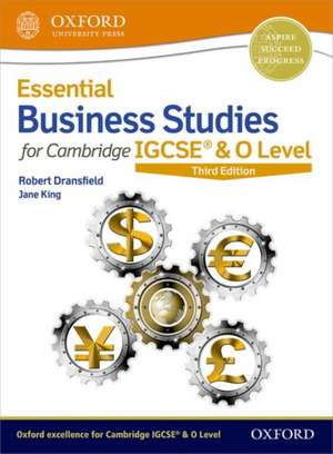 Essential Business Studies for Cambridge IGCSE® & O Level de Robert Dransfield