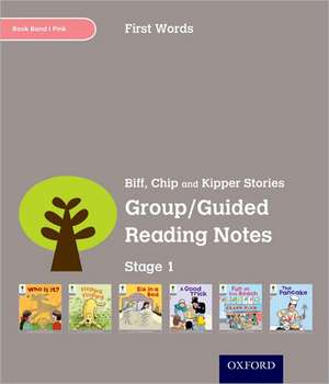 Oxford Reading Tree: Level 1: First Words: Group/Guided Reading Notes de Roderick Hunt