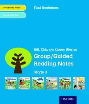 Oxford Reading Tree: Level 3: First Sentences: Group/Guided Reading Notes de Roderick Hunt