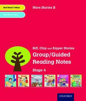 Oxford Reading Tree: Level 4: More Stories B: Group/Guided Reading Notes de Roderick Hunt